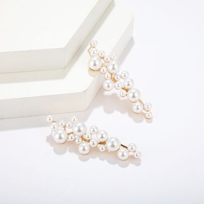 Fashion Pearls Drop Earring Longer Dangle Earrings