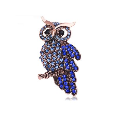 Owl Rhinestones Brooches Animal Pins Gift for Women