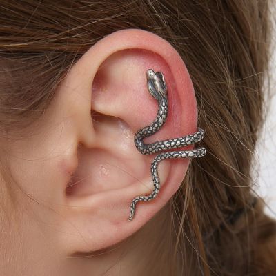Sterling Silver Snake Ear Wrap Ear Cuff 1 Piece