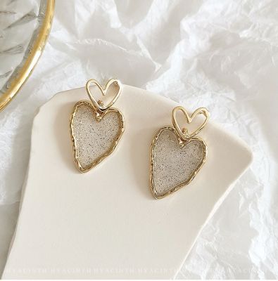 Sweet Heart Drop Stud Earrings Gifts for Birthday Anniversary Christmas