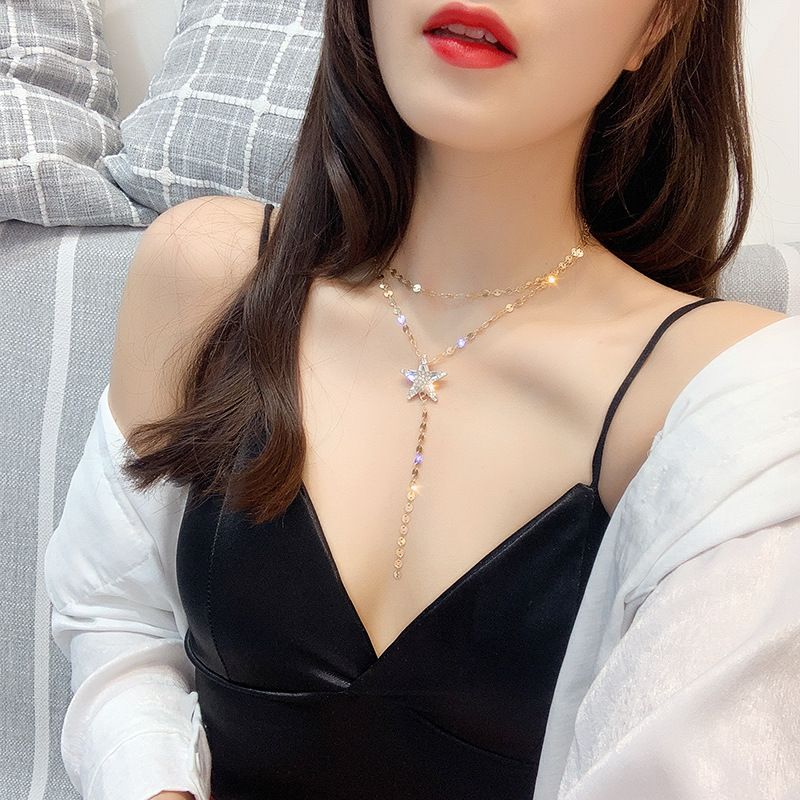 Cute cheap star necklace