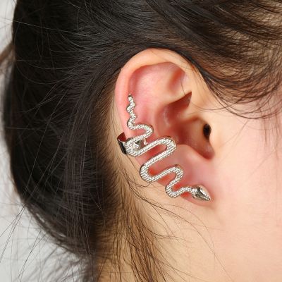 Chic Snake Ear Cuff Ladies Statement Earring for Party