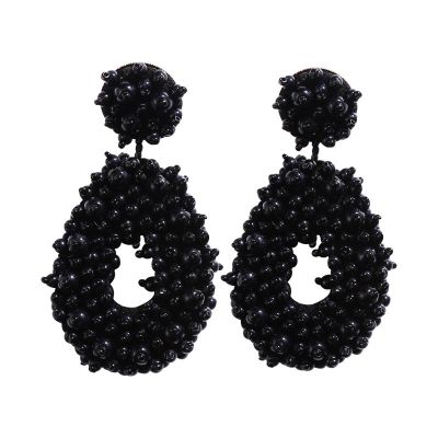Oval Beads Dangle Earring Bohemian Earrings